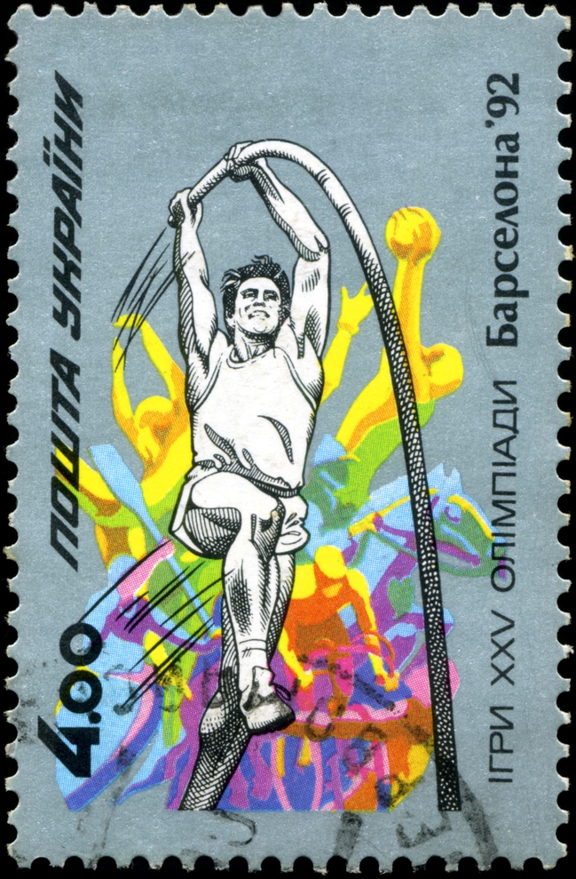 olympic postage stamp