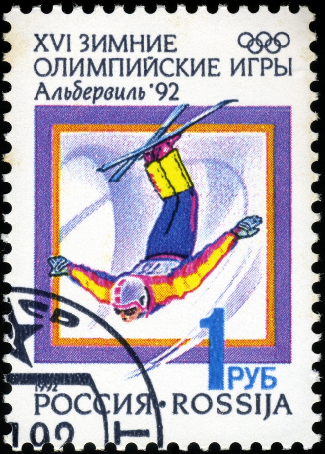 olympic postage stamps